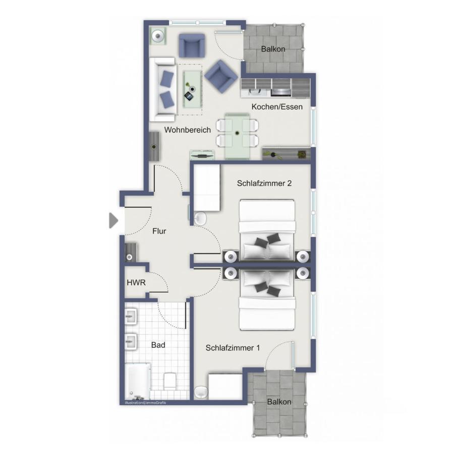 Villa Hanse Wohnung 305 Ostseebad Kühlungsborn エクステリア 写真